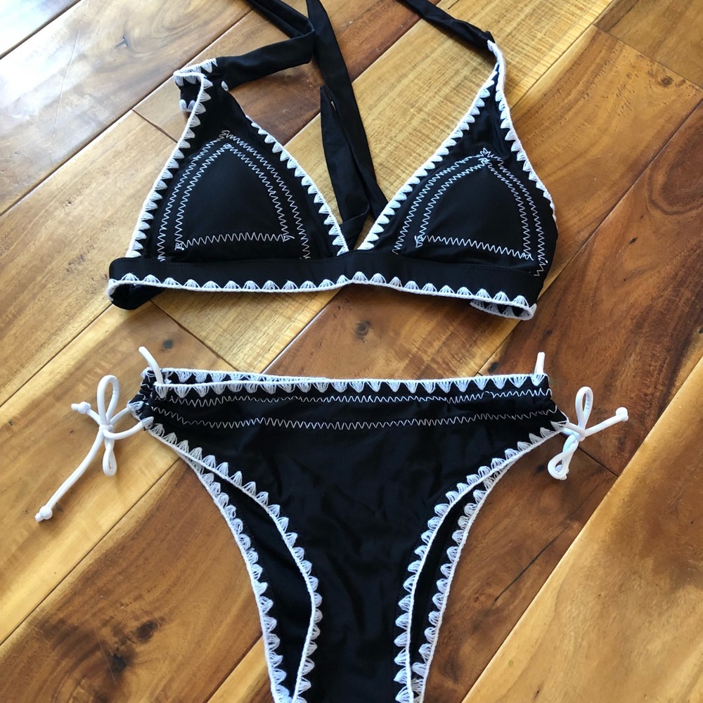 Black bathing suit